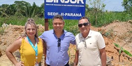 Mais de 5 mil m²: Sinjur oficializa recebimento de terreno em Ji-Paraná para implantação de estrutura voltada aos servidores